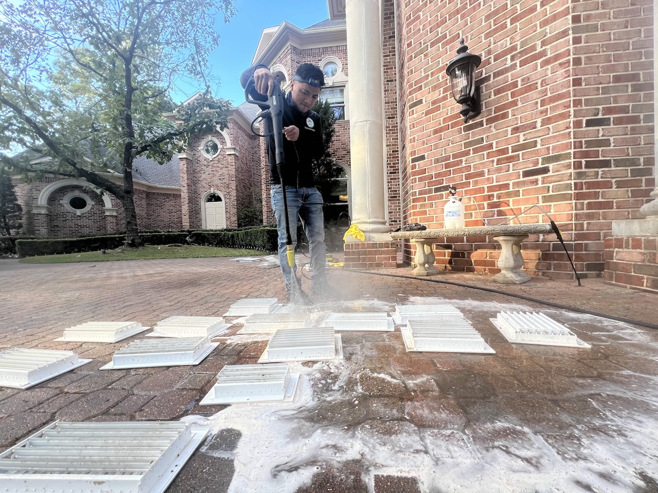 Indoor air quality improvement through professional air duct cleaning in Houston TX